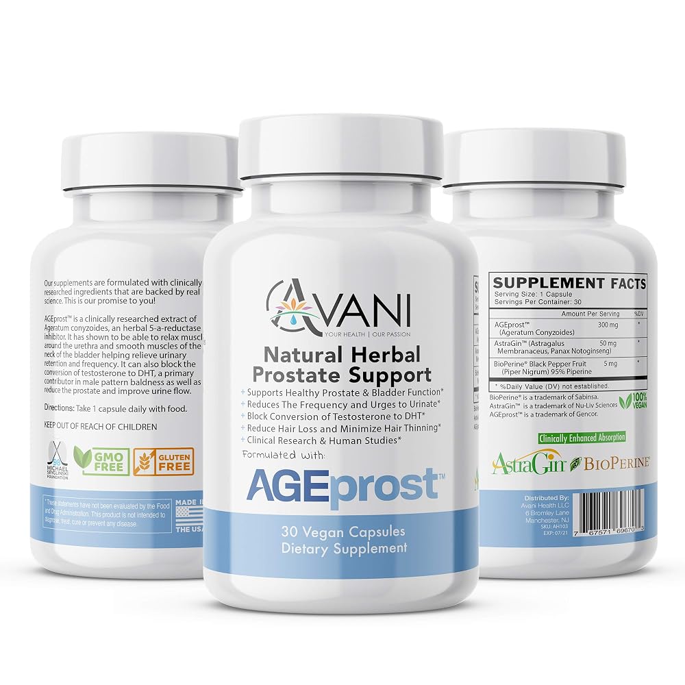 Avani Health AGEprost Prostate Support - 30 Capsules - image 8
