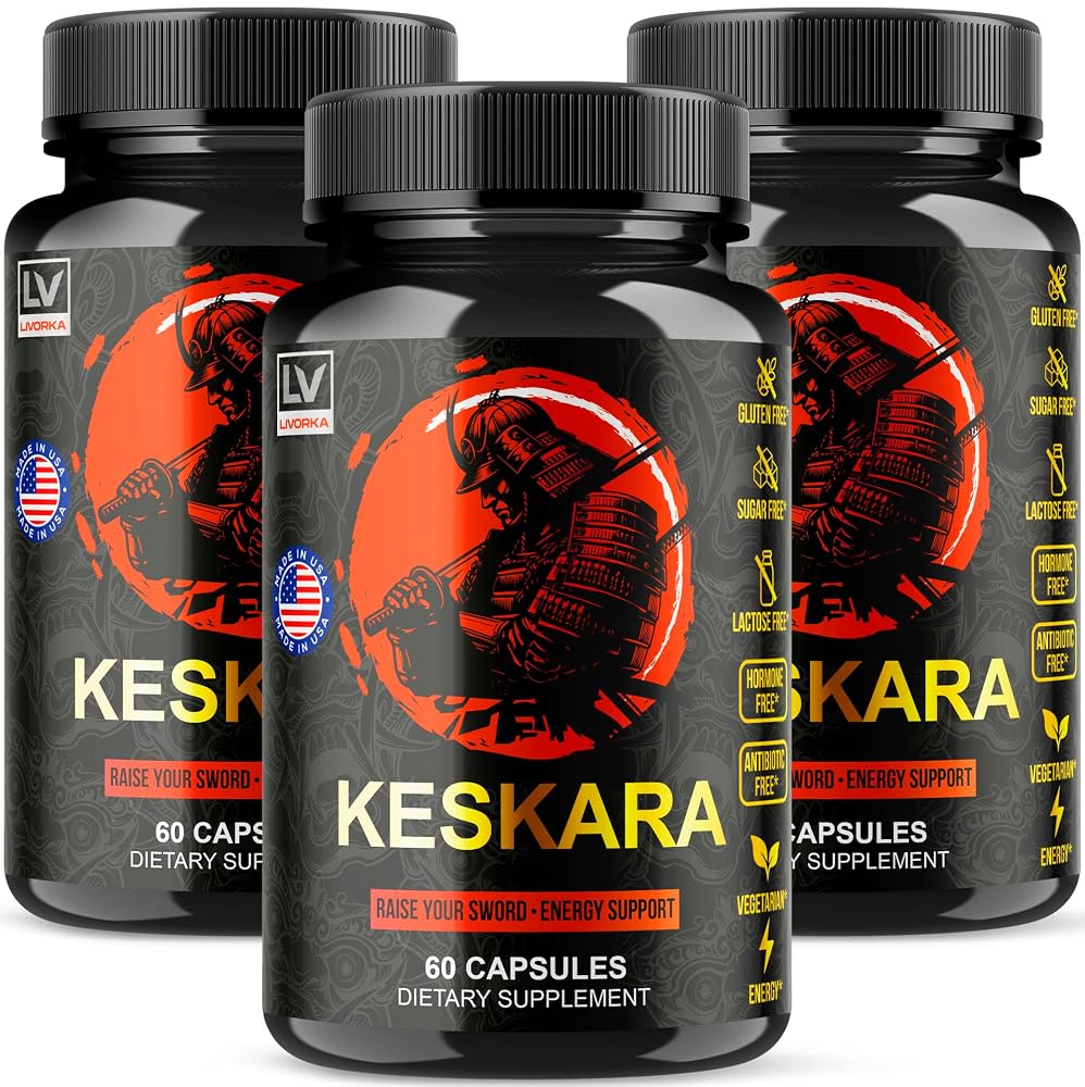 LIVORKA Keskara Pills for Men Supplement - 180 Capsules