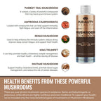 PURALITY HEALTH Liposomal Mushroom Mindboost Brain Fog Relief - 8 Fl Oz - image 3