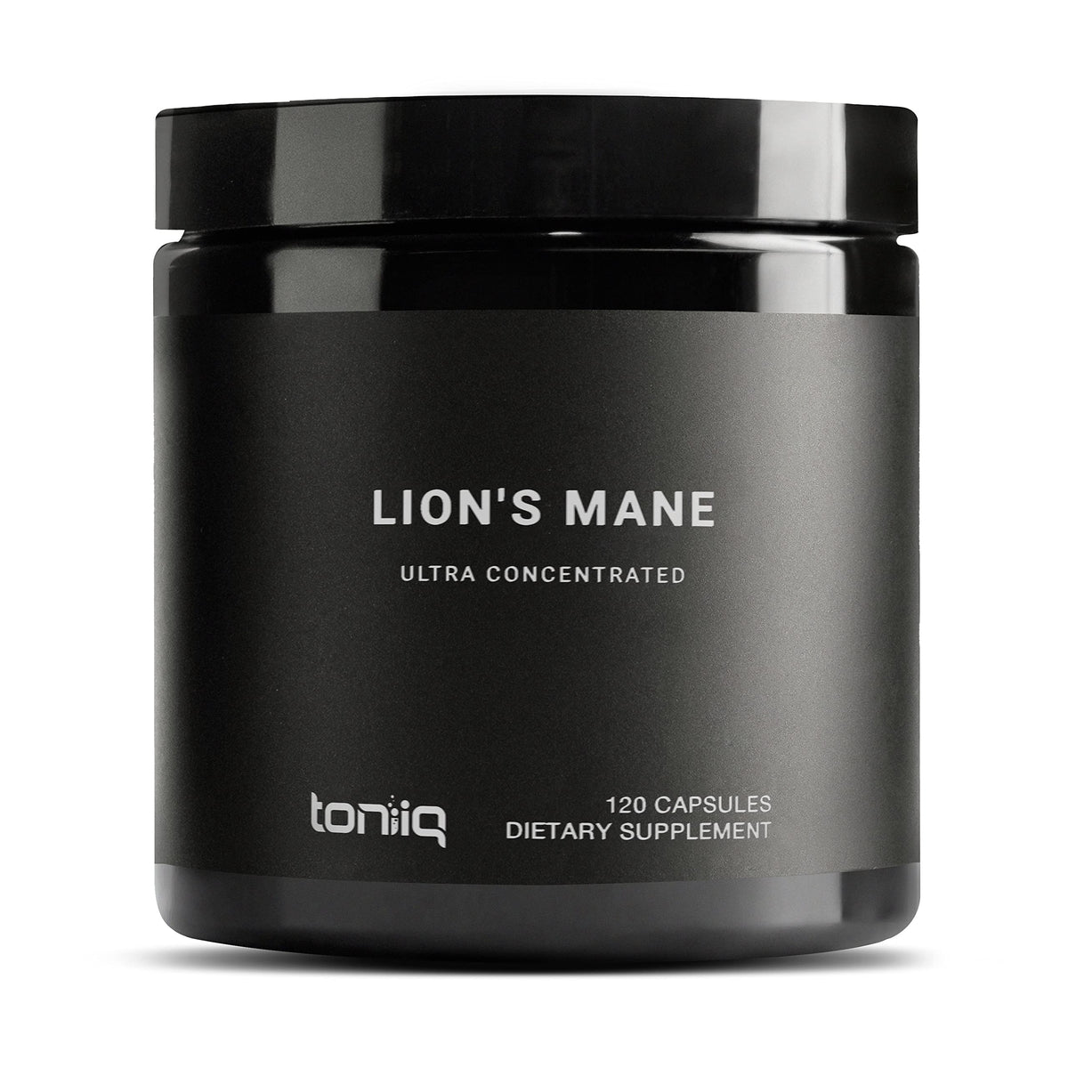 Toniiq Lion's Mane Supplement 1800mg 20%+ Beta-Glucans - 120 Capsules