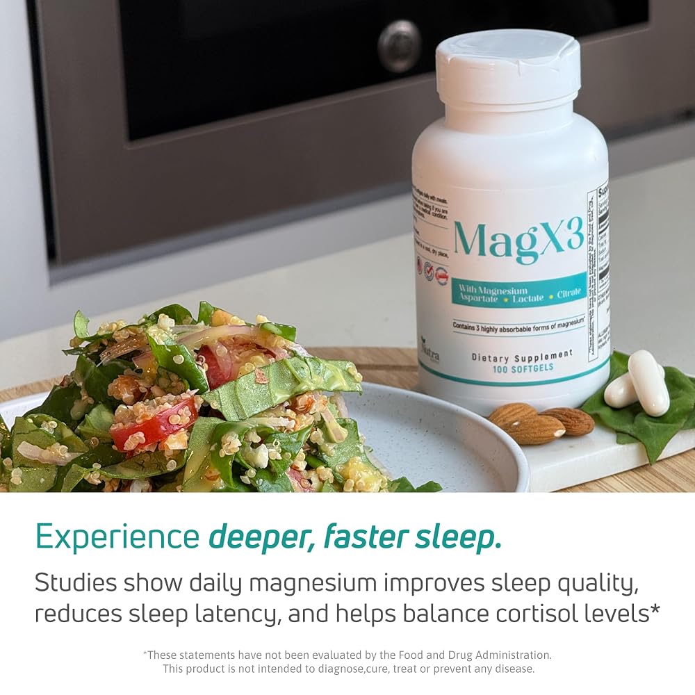 Nutra Nutrition Magnesium Citrate Complex 400 mg - 100 Softgels - image 2