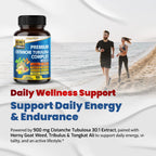 VEGATOT Cistanche 10-in-1 Complex Herbal Supplement - 90 Capsules - image 2