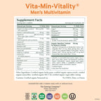 PURE SYNERGY Vita·Min·Vitality Multivitamin for Men - 60 Tablets - image 2