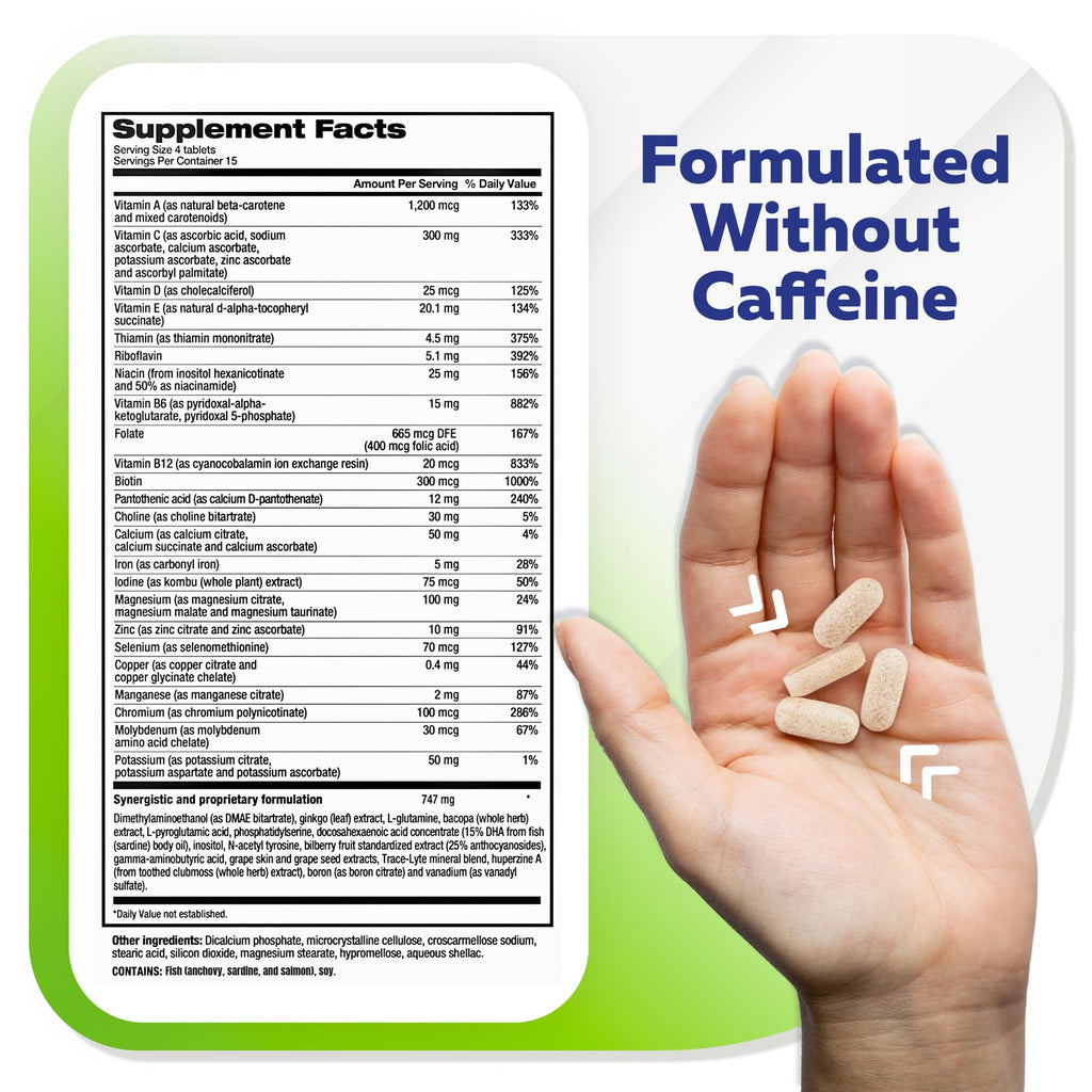 Focus Factor Adults Extra Strength Brain Supplement - 120 Tablets - image 3
