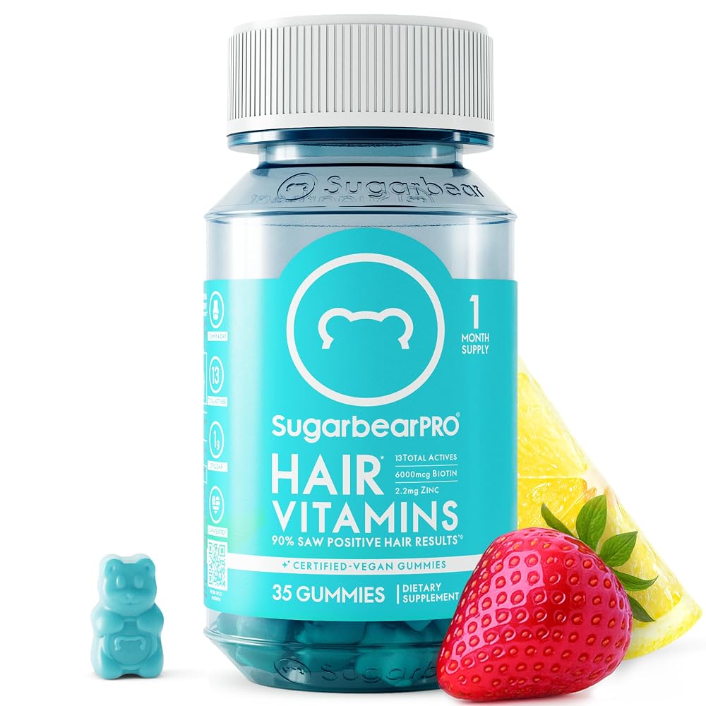 SugarBearHair SugarbearPRO Hair Vitamin Gummy Biotin 6000mcg - 35 Count