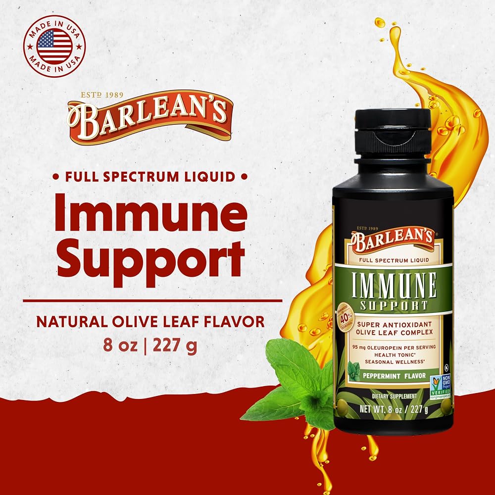Barlean's Olive Leaf Complex 95mg Oleuropein - image 6