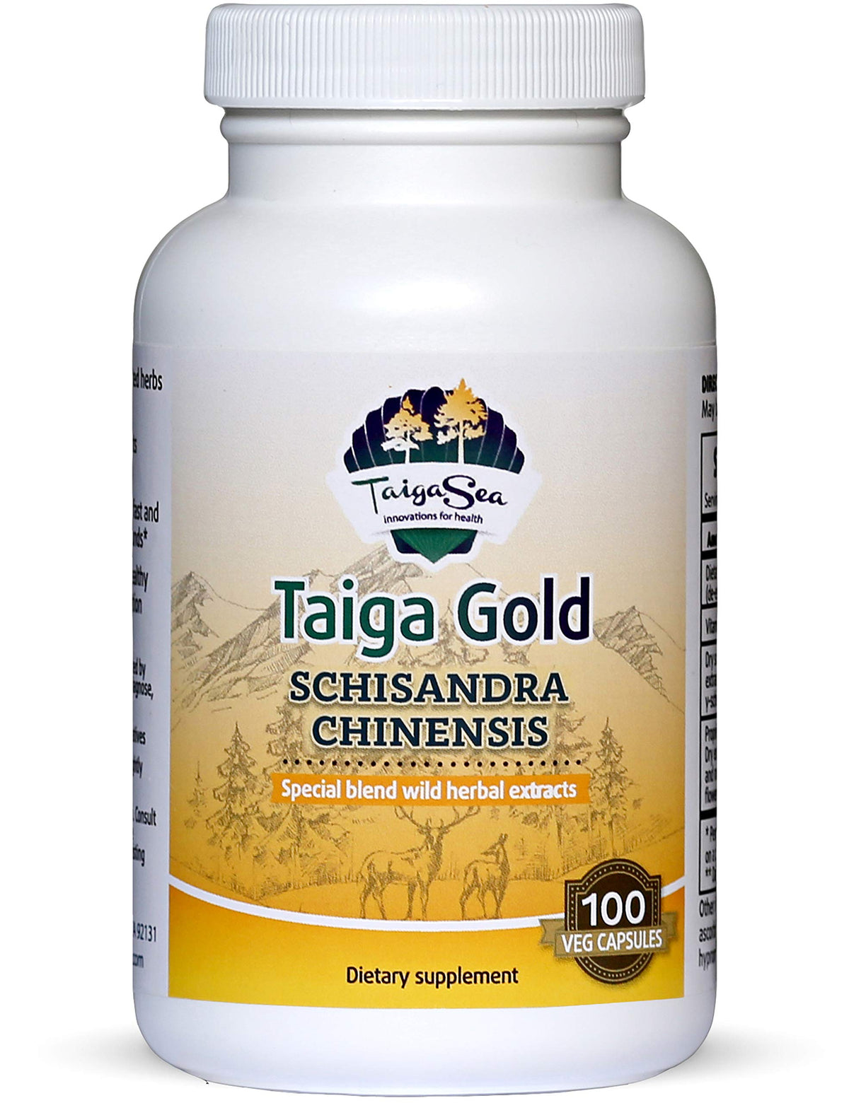 TAIGASEA Schisandra Chinese Herbal Extract for Mental Focus