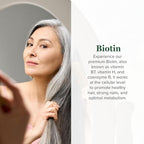 Global Healing Center Biotin 2500mcg Hair Growth Supplement - 60 Capsules - image 2