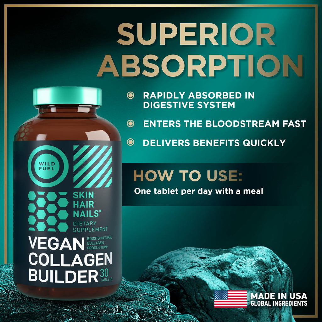 WILD FUEL Vegan Collagen Booster Tablets Parent