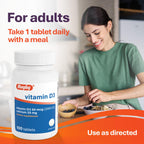 Rugby Vitamin D3 2000 IU with Calcium - 100 Tablets - image 5