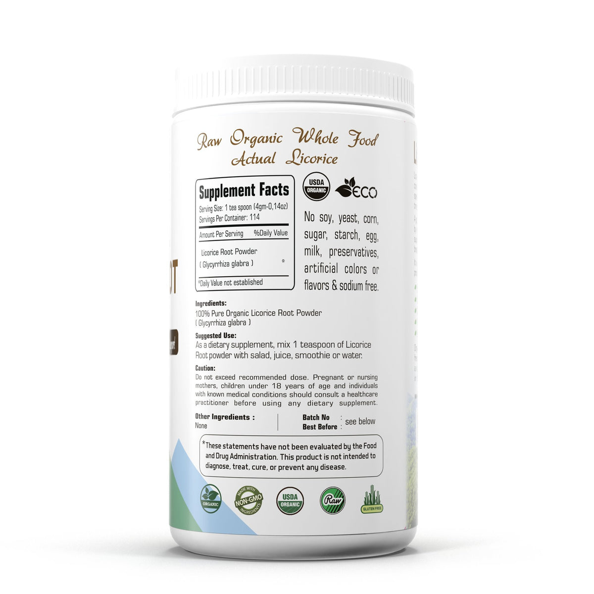 Organic Aura Licorice Root Powder - 16 Ounce - image 2