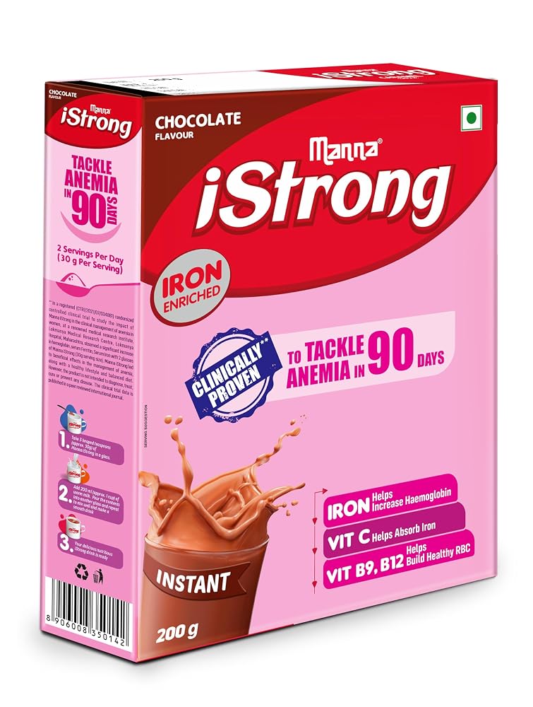 Manna i Strong Iron Fortified Women's Health Drink Mix - 400g - image 4
