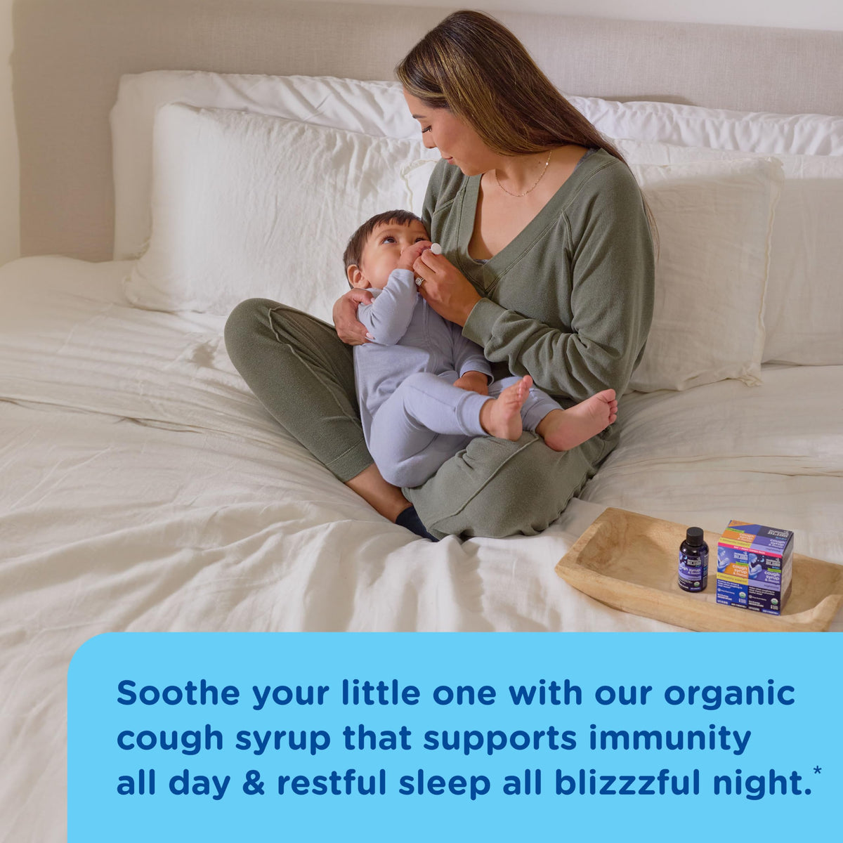 Mommy's Bliss Baby Organic Cough Syrup Elderberry Day & Night - 3.34 Fl Oz - image 4