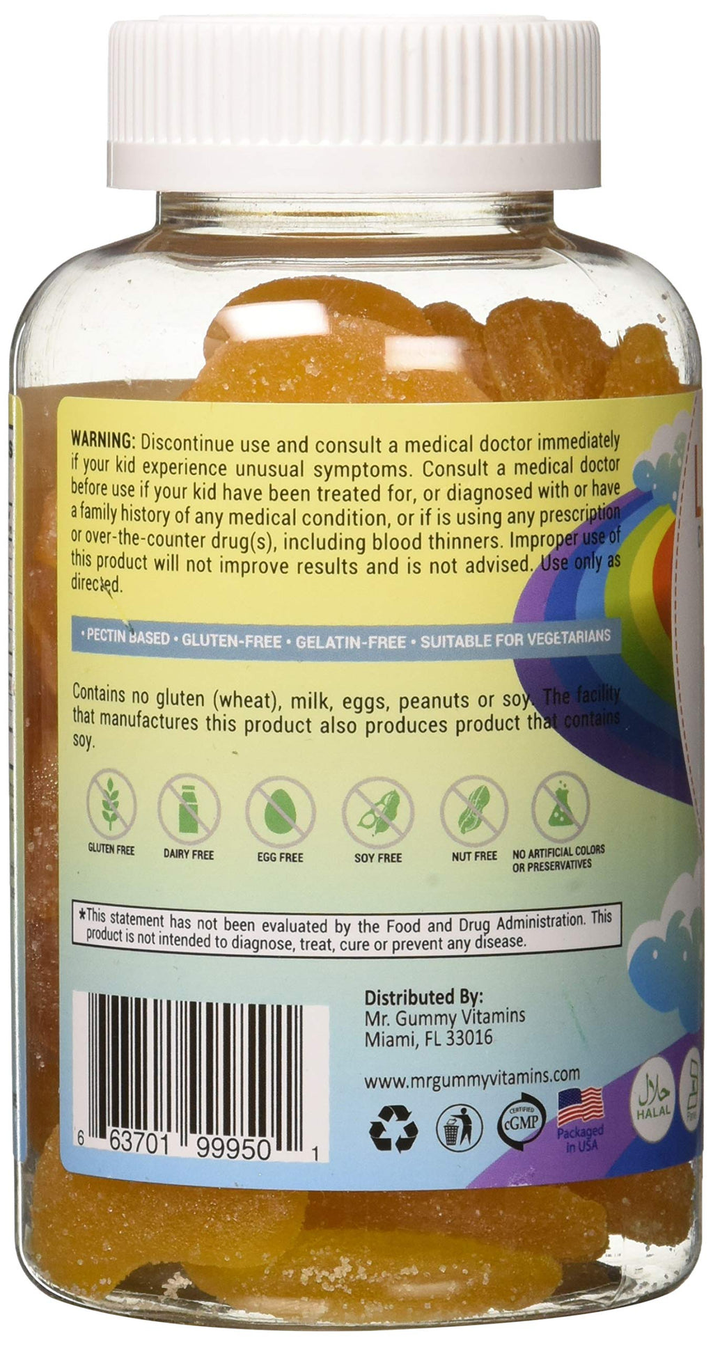 Lutrovita Children Vitamin C Slices Orange Flavour - 60 Count - image 2