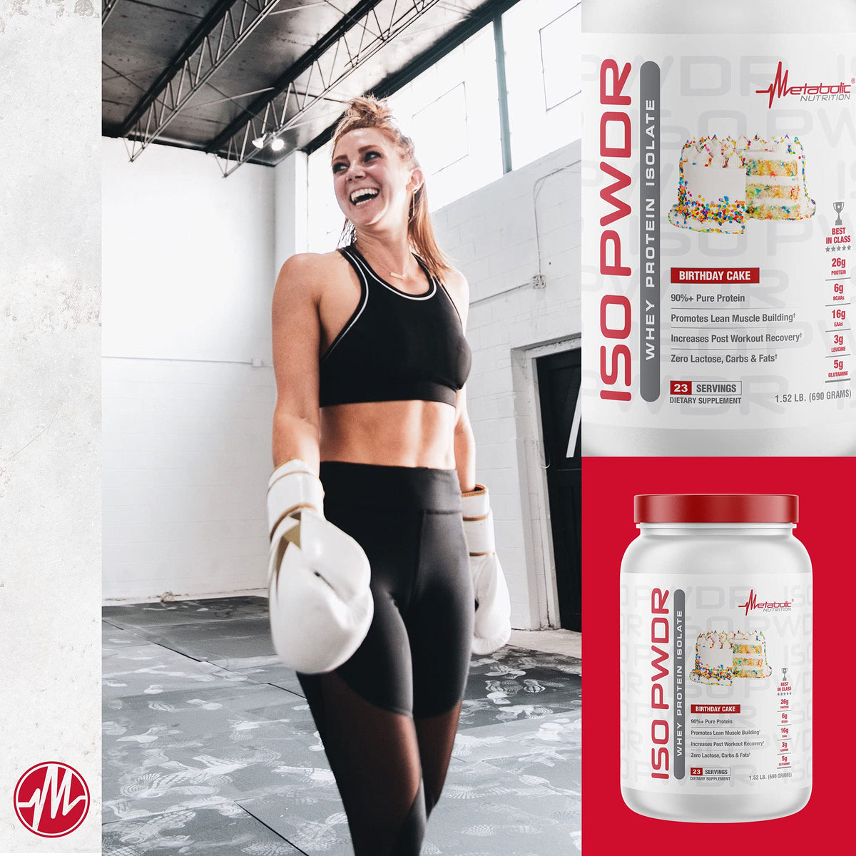 Metabolic Nutrition Whey Protein Isolate ISO PWDR