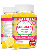 Lunakai Delicious US Made Collagen Gummies - 200mg Non-GMO Anti-Aging