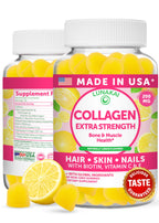 Lunakai Delicious US Made Collagen Gummies - 200mg Non-GMO Anti-Aging