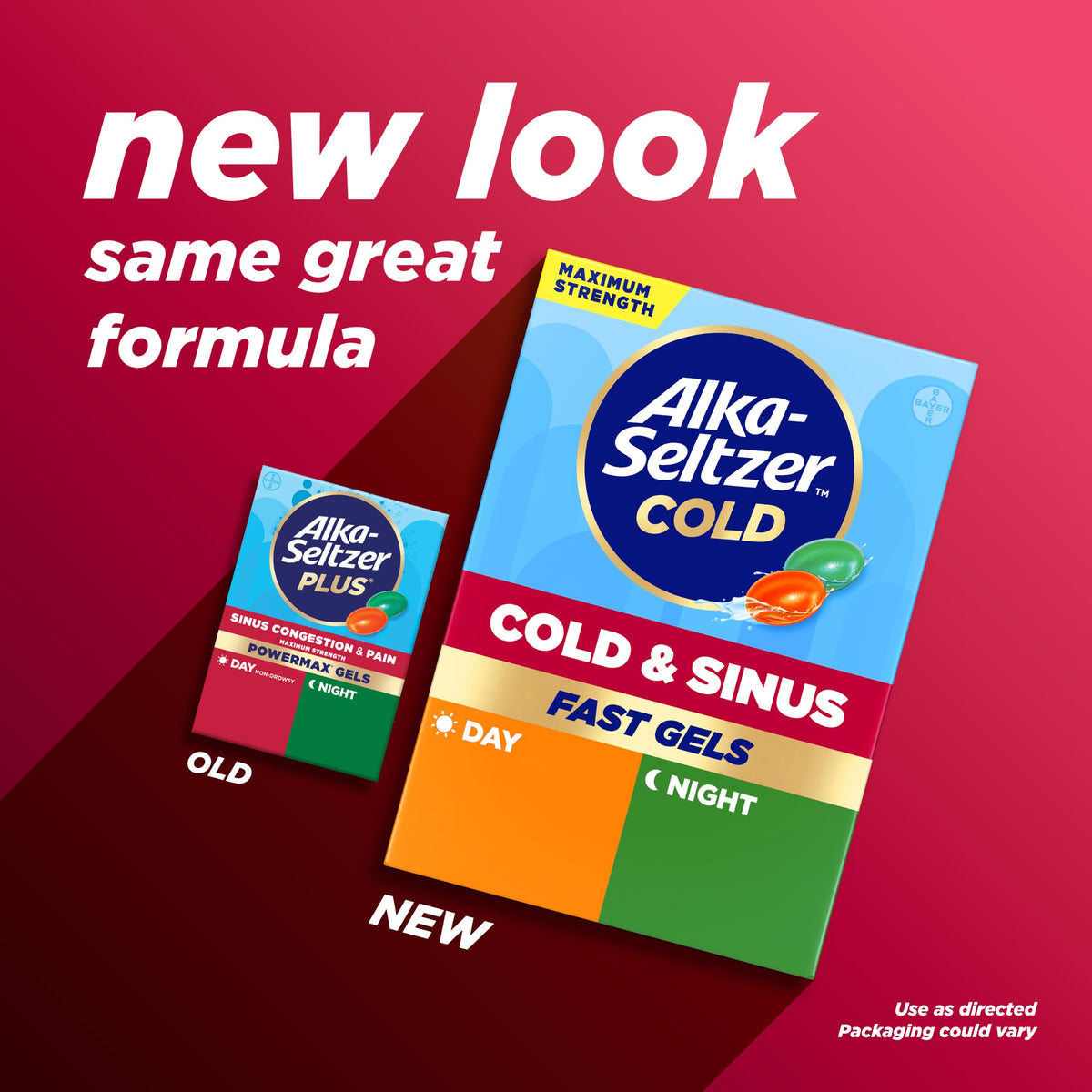 Alka-Seltzer Plus Cold & Sinus Max Strength Fast Gels - 24 Count - image 2
