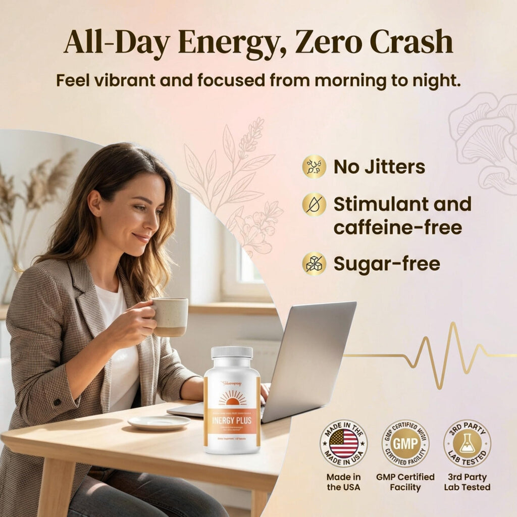 BB Company InergyPLUS Energy Vitamins for Women - 60 Capsules - image 2