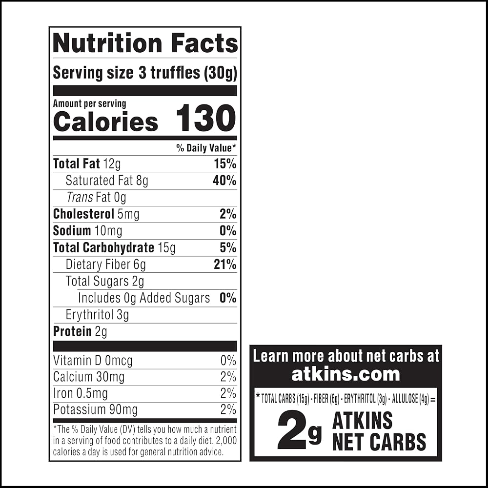Atkins Endulge Milk Chocolate Truffles - 72 Count - image 7