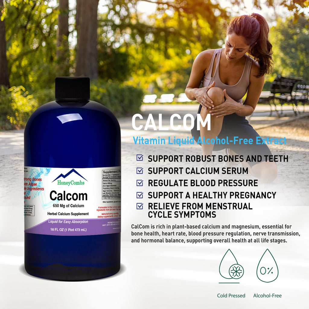 HoneyCombs Calcium Complex Liquid Drops - 16 Fl Oz - image 5
