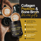 Warrior Strong Wellness Collagen Peptides Bone Broth Powder - 15.9 oz - image 5