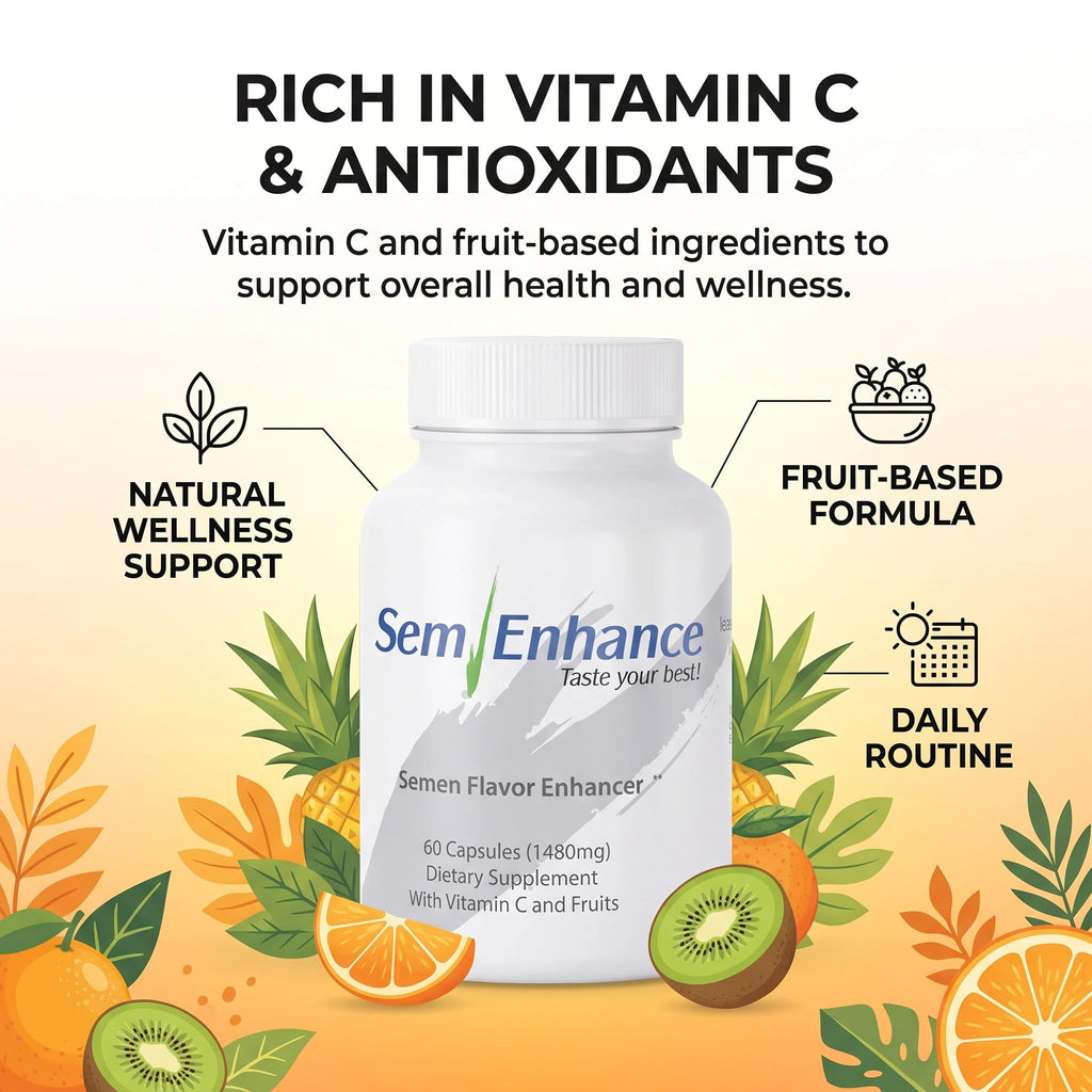 Semenhance Men's Vitality Formula with Pineapple & Vitamin C - 60 Capsules - image 6