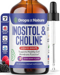 Drops Of Nature Inositol & Choline Supplements Mixed Berry - 60 mL