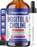 Drops Of Nature Inositol & Choline Supplements Mixed Berry - 60 mL