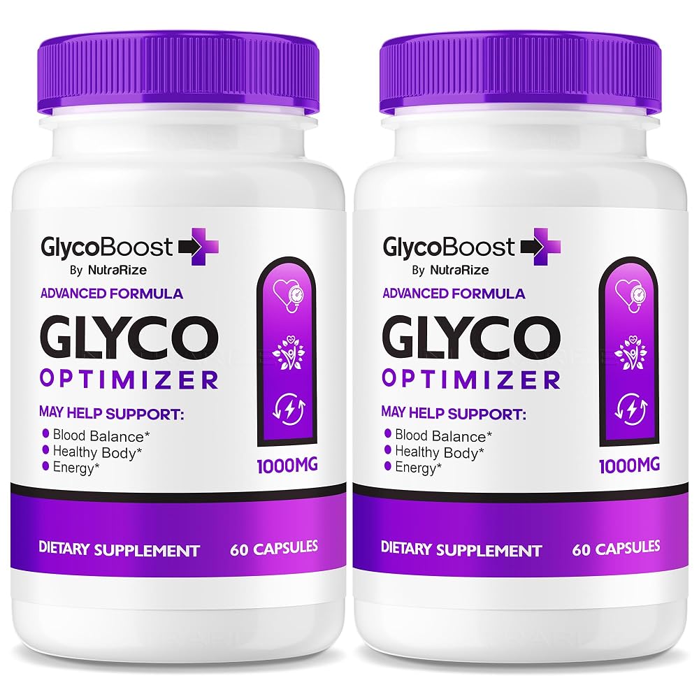 NutraRize GlycoBoost Blood Support Formula - 120 Capsules