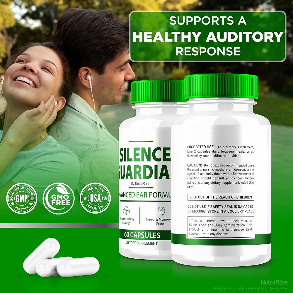 NutraRize Silence Guardian Advanced Ear Formula - 120 Capsules - image 8