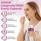 Keka Naturals NAD+ Resveratrol Complex - 60 Capsules - image 3