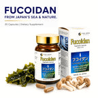 FINE JAPAN Fucoidan Capsules with Mekabu Seaweed - 30 Capsules - image 2