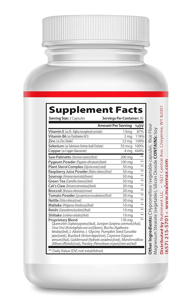 MaleMax Ejacumax Vitality Male Fertility Formula - 60 Capsules - image 2