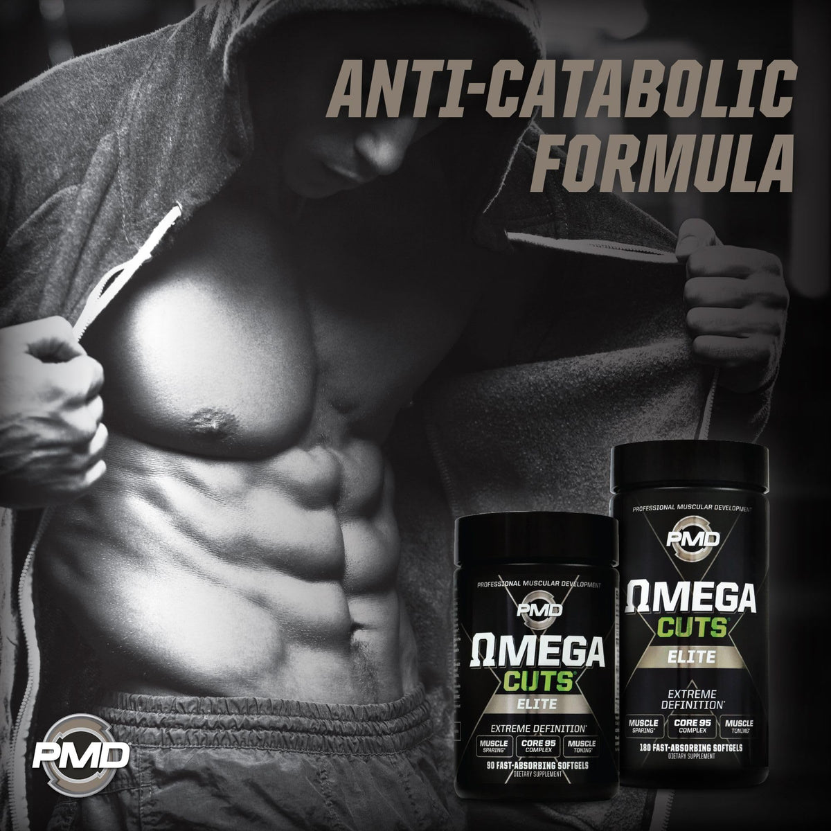 PMD Sports Omega Cuts Elite CLA Fat Loss Formula - 180 Softgels - image 5