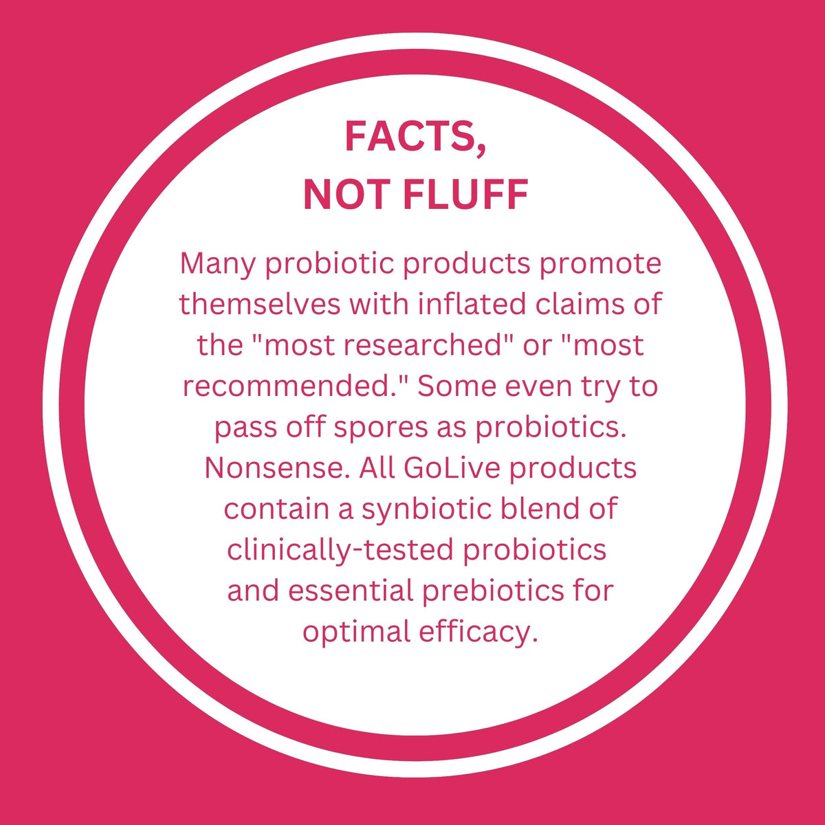 GoLive Prebiotic & Probiotic Powder - Daily Synbiotic