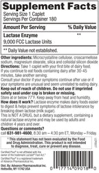 Certified Plus Lactase 9000 FCC Fast Act - 360 Caplets - image 2