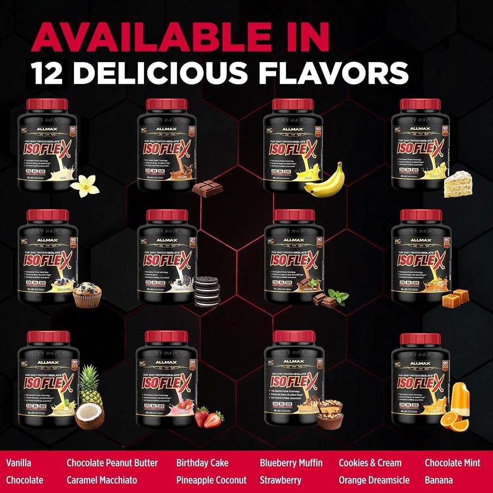 ALLMAX ISOFLEX Whey Protein Isolate