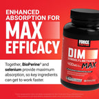 Force Factor DIM 400mg Hormone Balance - 60 Capsules - image 8