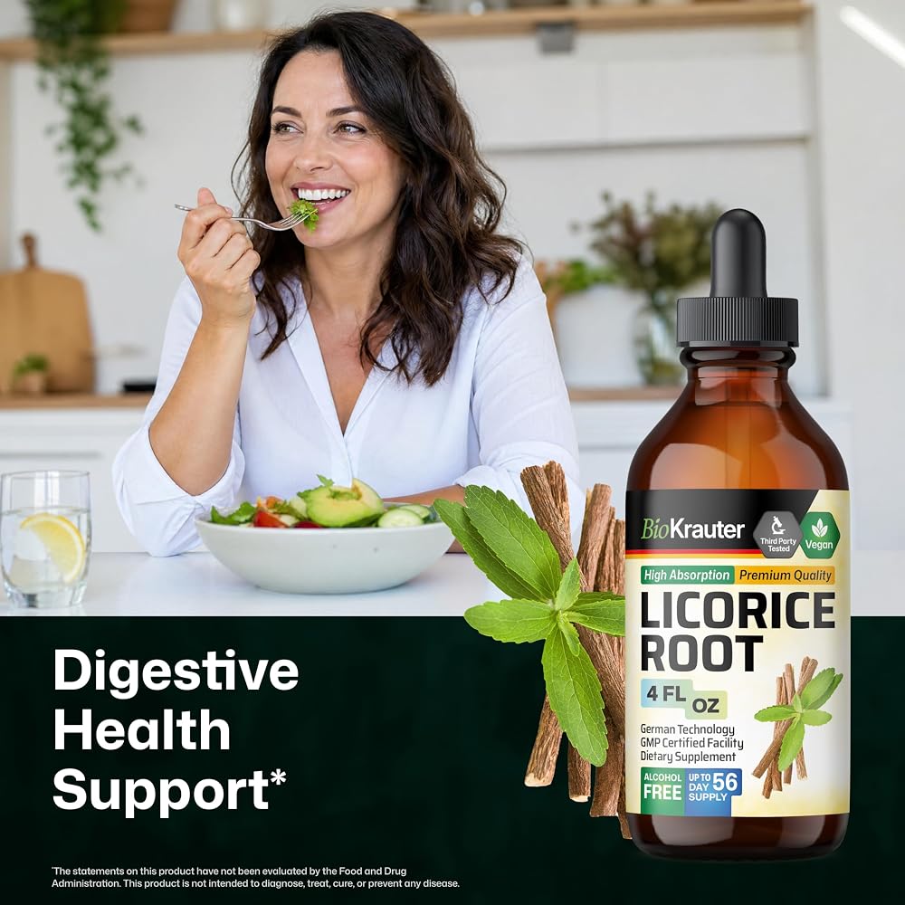 BIO KRAUTER Licorice Root Tincture - Licorice Root Extract