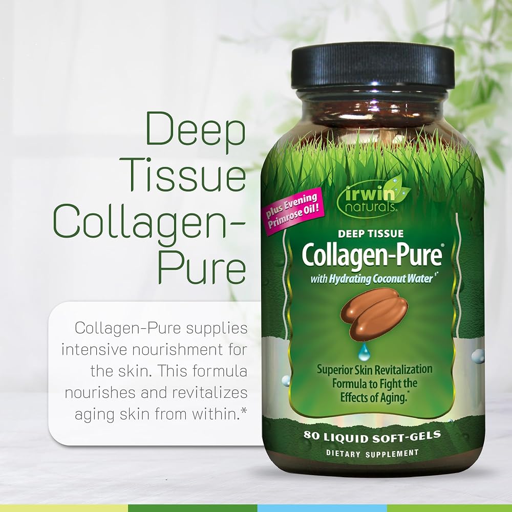 Irwin Naturals Deep Tissue Collagen Connective Tissue Support - 80 Softgels - image 5