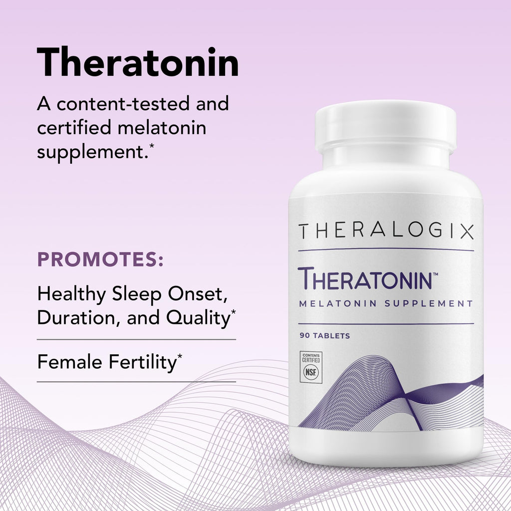 Theralogix Theratonin Melatonin 3 mg Sleep Support - 90 Tablets - image 4