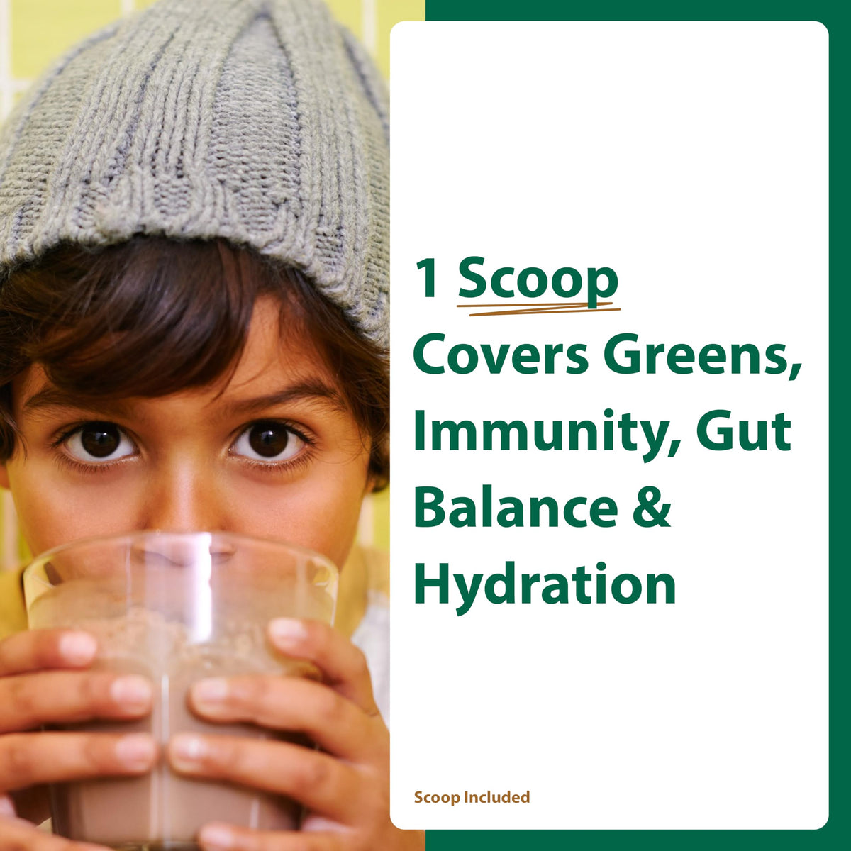 MacroLife Naturals Macrococo Greens Kids Superfood Powder, Chocolate - 7oz - image 3