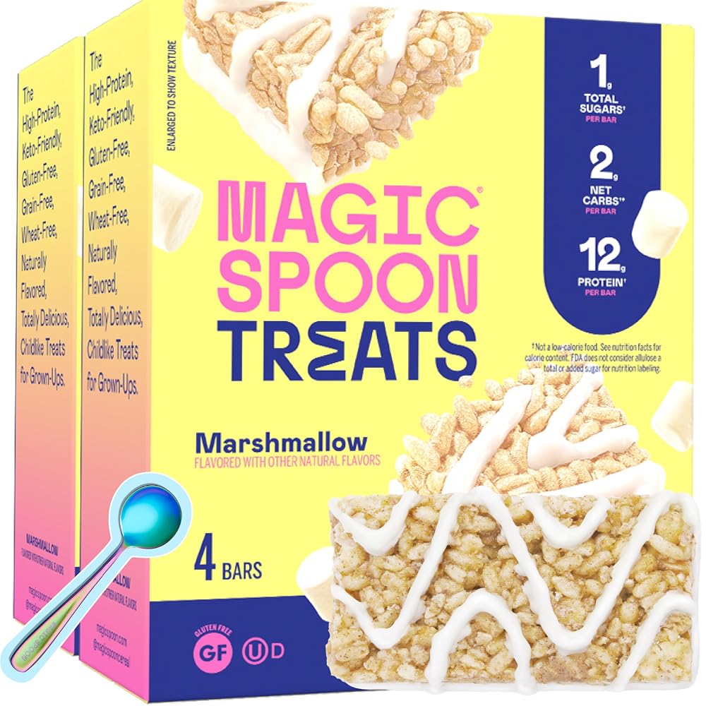 Magic Spoon Treats Marshmallow High Protein Bar - 8 Pack