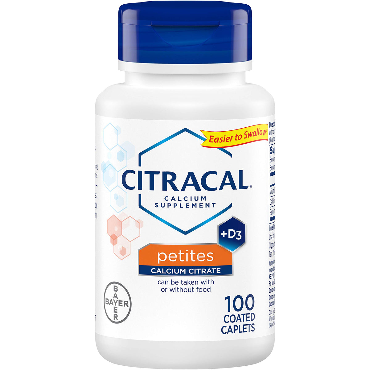 Citracal Calcium Citrate Petites with Vitamin D3 - 400 Tablets - image 2