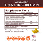 Life's Fortune Organic Turmeric Curcumin with Black Pepper - 180 Capsules - image 6