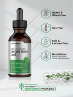 Horbäach Lemon Balm Tincture Liquid Extract - 2 fl oz - image 4