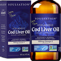 SOULSATION Icelandic Cod Liver Oil Liquid Lemon - 16 Fl Oz