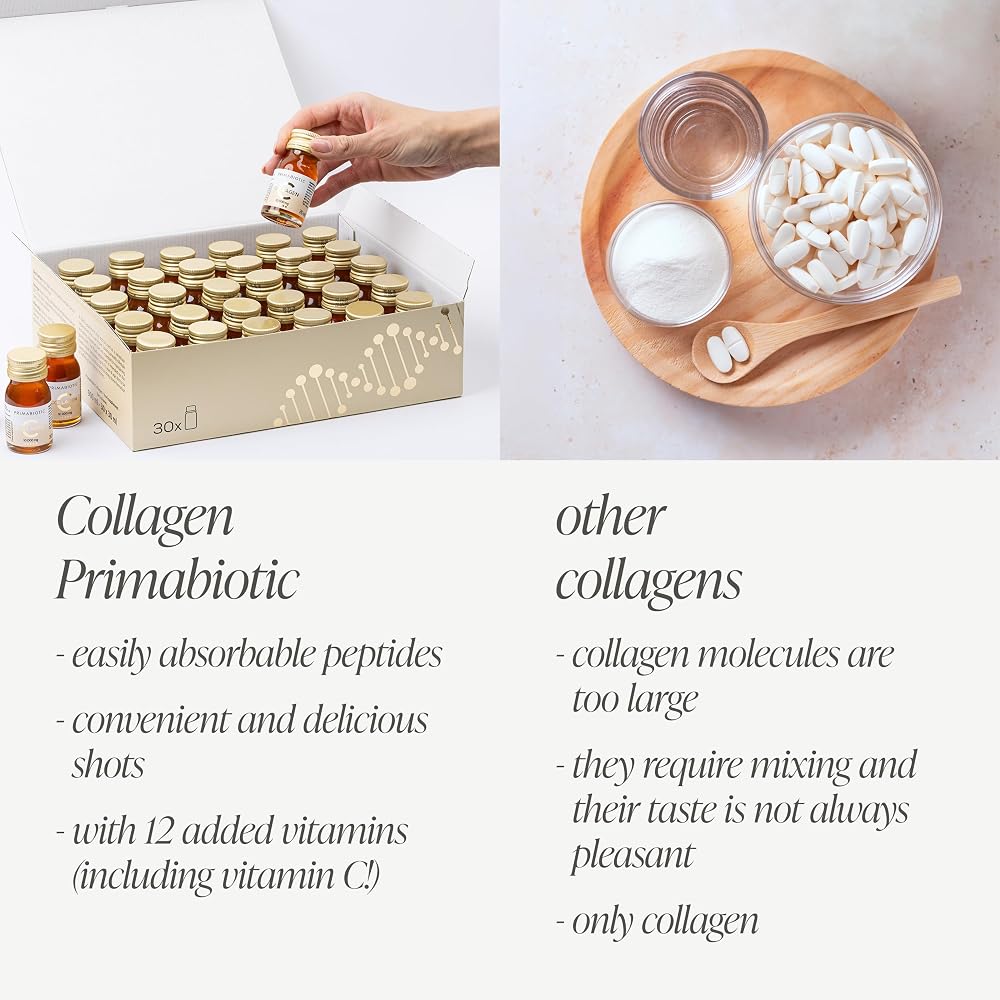 PRIMABIOTIC Liquid Collagen - High Collagen Content [10