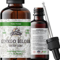 Florida Herbs Ginkgo Biloba Tincture Organic Extract - 2 Fl Oz